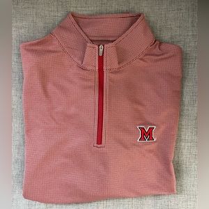Peter Millar Quarter Zip - Miami (OH) - Men’s Large